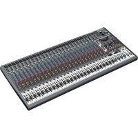 

Behringer EURODESK SX3242FX Ultra-Low Noise Design 32-Input 4-Bus Studio/Live Mixer, XENYX Mic Preamplifiers, British EQs and Dual Multi-FX Processor