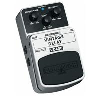 

Behringer Vintage Delay VD400 Analog Effects Pedal, 1 kOhms Output Impedance