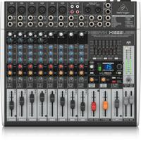 

Behringer XENYX X1222USB Premium 12-Input 2/2-Bus Mixer with XENYX Mic Preamps and Compressors, British EQs