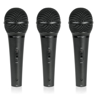 

Behringer ULTRAVOICE XM1800S Dynamic Handheld Microphone, 3 Pack