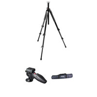

Manfrotto 055XPRO3 Black Tripod Kit, with 324RC2 Lightweight Adapto Technopolymer Body Joystick Head & Adorama Tripod Case