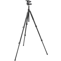 

Manfrotto 055XPRO3 Black Aluminum Tripod with 410 Compact Geared Head, Maximum Height 75", Supports 11 lbs.