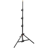 

Manfrotto 1051BAC 83" Air Cushioned Aluminum Mini Compact Stand with 4-Sections & 3 Risers, Black