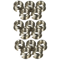 

Manfrotto 3 Pack 148KN Tripod Bushings 1/4-20 to 3/8" (Pack of 5)