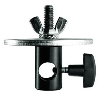 

Manfrotto 16mm Female Adapter with 3/8" Screw and 80mm Disc