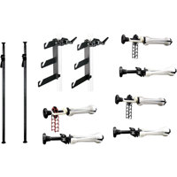 

Manfrotto Complete Deluxe AutoPole/Expan Background Set with Deluxe Black AutoPoles, Background Holder Hook Set and 3 Expan Sets