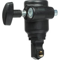 

Manfrotto Pro Version of the "Additional Socket" with Safety Pin & Built-in Slot for Safety Cables for the Super Clamp.