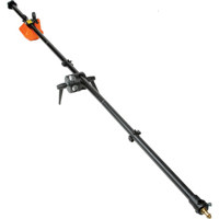 

Manfrotto 3 Piece Boom Assembly (Black Anodized) w/10 lb. Counterweight, 6'8" Long (#3385), Supports 6 Lbs