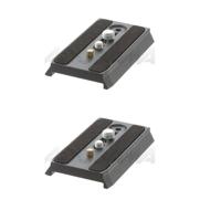

Manfrotto 2 Pack 501PL Quick Release Mounting plate for the 501 and 503 Pro Video Heads. (#3433PL)