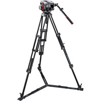 

Manfrotto 509HD Video Head with 545GB Tripod Legs, Ground Spreader and Padded Bag