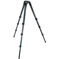

Manfrotto 536 CF 3-Stage, 4-Section Single Tube Video Tripod, Maximum Height 80", Supports 55 lbs