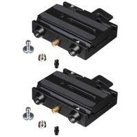 

Manfrotto 2 Pack 577 Rapid Connect Adapter Assembly with Sliding Mounting Plate