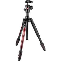 

Manfrotto Befree Advanced Twist 4-Section Aluminum Travel Tripod with Ball Head, Red