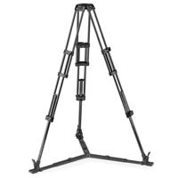 

Manfrotto Carbon Fiber Twin Leg Video Tripod with Ground Spreader, 100/75mm Bowl