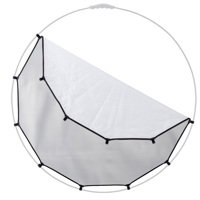 

Manfrotto HaloCompact Plus Reflector Cover, 38", Silver/White