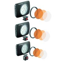 

Manfrotto Lumie LED Light Bundle Consists Of Lumie Play LED Light, Lumie Art On-Camera LED Light Black, Lumie Muse LED Light
