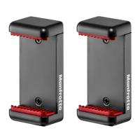 

Manfrotto 2 Pack Universal Clamp with 1/4 Thread Connections for Up to 3.2" Smartphones