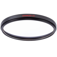 

Manfrotto MFADVUV-72 72mm Advanced UV Filter, 12 Coating Layers, Anti-reflective Coating, Water Repellent