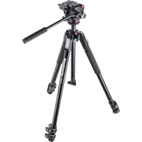 

Manfrotto 190X 3-Section Aluminum Tripod with XPRO Fluid Head, Black