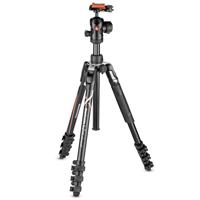 

Manfrotto Befree Advanced Special Edition 4-Section Aluminum Travel Tripod with 494 Center Ball Head for Sony Alpha Cameras, Lever Leg Locks