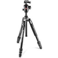 

Manfrotto Befree GT Aluminum Travel Tripod with 496 Center Ball Head, Twist Lock, 22 Lbs Capacity, Black