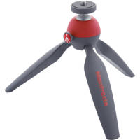 

Manfrotto Manfrotto Pixi Mini Tripod, 5.3" Max Height, Red