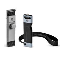

Manfrotto TwistGrip Universal SmartPhone Clamp - With Manfrotto Ergonomic Handle for TwistGrip Smartphone Clamp, Dark Gray