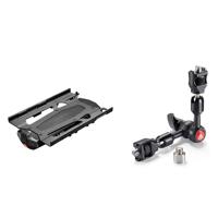 

Manfrotto Digital Director for iPad Mini 2/3, Nikon and Canon DSLR Cameras - Bundle With Manfrotto 5.9" 244 Micro Friction Arm with Anti Rotation Attachment