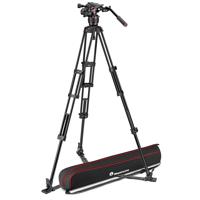 

Manfrotto Nitrotech 608 Fluid Video Head with Aluminum Twin Leg Tripod and Ground Spreader