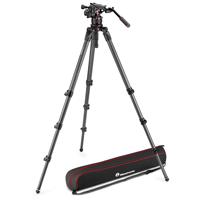 

Manfrotto Nitrotech 612 Fluid Video Head with 536 Carbon Fiber Single Leg Tripod