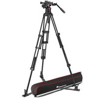 

Manfrotto Nitrotech 612 Fluid Video Head with Aluminum Twin Leg Tripod and Ground Spreader
