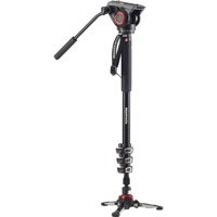 

Manfrotto XPRO Monopod+ 4-Section Aluminum Monopod with Fluid Video Head