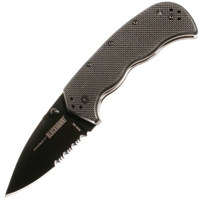 

Blackhawk Crucible II Serrated Edge Folding Knife with 3.25" Drop Point Style Blade