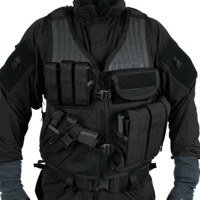 

Blackhawk Omega Vest Cross Draw Pistol Mag, Adjustable Length & Girth, Black