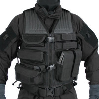

Blackhawk Omega Elite Phalanx Homeland Security Vest, Adjustable Length & Girth, Black