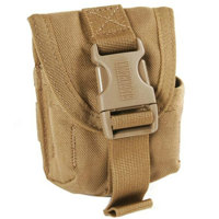 

Blackhawk MOLLE Single Frag Grenade Pouch, Coyote Tan