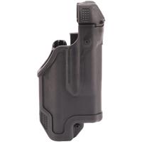 

Blackhawk Epoch Level 3 Light Bearing Duty Matte Right Hand Holster for Glock 17/22/31 Pistols