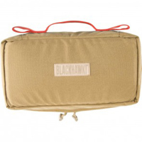 

Blackhawk S.T.O.M.P. Medical Pack Accessory Pouch, Red Handle, Coyote Tan