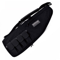 

Blackhawk 37" Soft Padded Rifle Case with Full Opening Zipper for Shooting Mat Configuration, Black