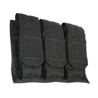 

Blackhawk Discreet Modular Hook & Loop Pouch, Holds 3x Rifle Magazines, Black