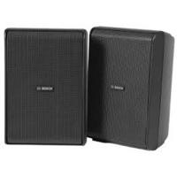 

Bosch LB20-PC60EW-5D 5" 2-Way Extreme Conditions Cabinet Speaker, 70/100V Transformer with 8 Ohms Bypass, 300W Peak, IP65, Black, Pair
