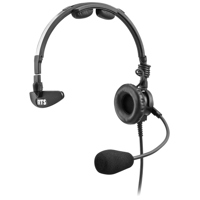 

Bosch LH-300 Single-Sided Super Lightweight Headset with Dynamic Mic and Pigtail Termination Connector, Black/Stainless Steel