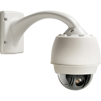

Bosch AutoDome 100 Fixed Day/Night Analog Outdoor Pendant Camera, 5-50mm Lens, Clear Bubble, Corner Mount, 24 VAC, Fiber
