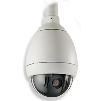 

Bosch AutoDome 200 PTZ 18x Color IP Indoor Pendant Camera, Clear Bubble, Wall Mount, 24 VAC