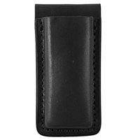 

Bianchi Leather S&W 39/45 Open Magazine Pouch with Belt Clip, Fits 1-3/4" Wide Belts, Black