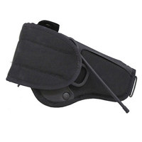 

Bianchi UM84 Universal Ambidextrous Military Holster for Revolvers with 4" Barrels, Black Nylon