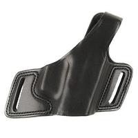 

Bianchi Black Widow Right Hand Belt Slide Holster for Walther PP/PPK/PPK/S Pistols, Black Leather