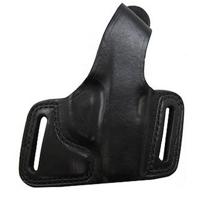 

Bianchi Black Widow Right Hand Belt Slide Holster for Sig Sauer P226 Pistols, Black Leather