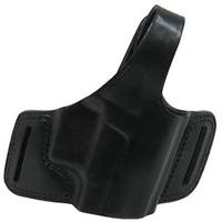 

Bianchi Black Widow Right Hand Belt Slide Holster for Glock 20 / 21 Pistols, Black Leather