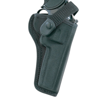 

Bianchi 7000 Size 5 Right Hand Sporting Holster for Colt and Smith & Wesson Revolvers with 6" Barrels, Black Nylon